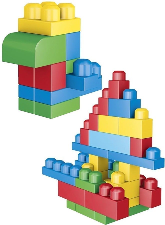 مكعبات اطفال كبيرة 88 قطعة كبيرة جدًا مكعبات ميجا بناء تعليمية مكعبات تجميع، وحقيبة تخزين واحدة، مجموعة هدايا ألعاب للأعمار من سنة فما فوق - Image 3